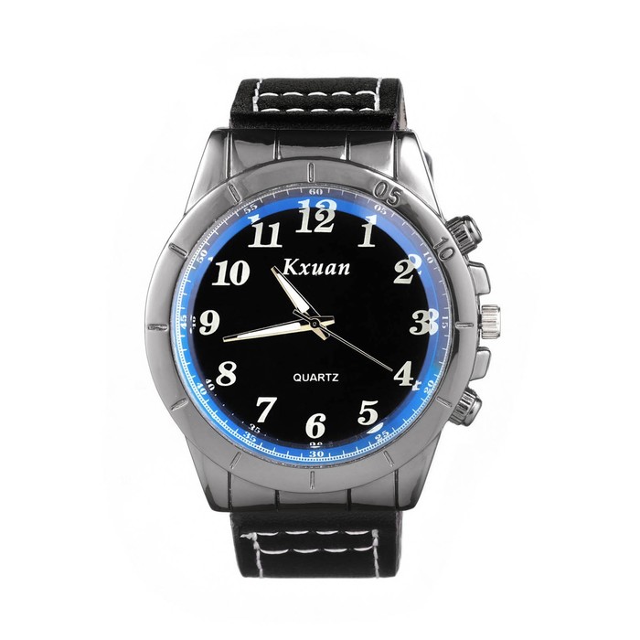 Часы наручные мужские "KX - мужская классика", d-4.2 см, микс