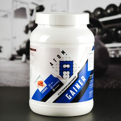 АТОМ, GEINER банка 1500 г/  Карамель