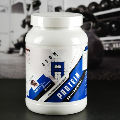 АТОМ, PROTEIN MULTICOMPONENT банка 1000 г/  Шоколад