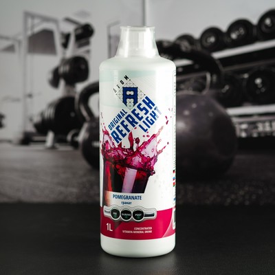 АТОМ,  Refresh light - бутылка 1000 мл /Гранат