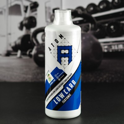 АТОМ, Low Carb isotonic concentrate - бутылка 1000 мл /Лимон-Лайм/