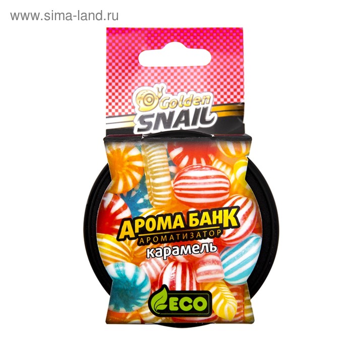 Освежитель Golden Snail, АРОМА-БАНК ЭКО, 