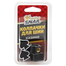 

Колпачки для шин Golden Snail, "казино", микс