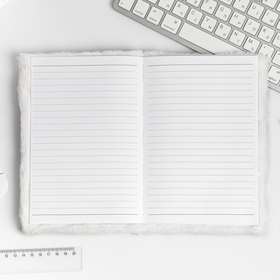 

Плюшевый ежедневник "Панда", 80 листов, A5