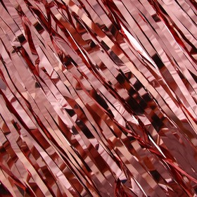 

Юбка, 40 см, на липучке, цвет розовое золото