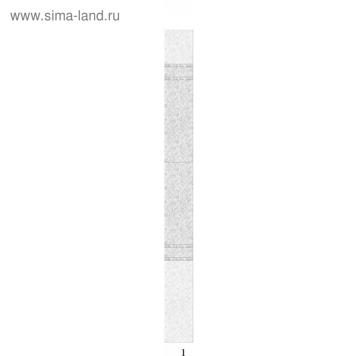 Панели ПВХ PANDA Белые кружева 00530 2700х250х8мм