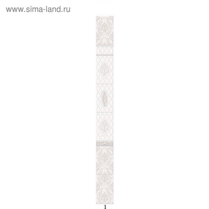Панели ПВХ PANDA Дамасский узор декор 03720 2700х250х8мм
