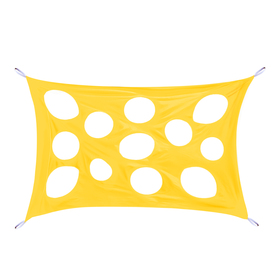 Развлекательная игра 'Сыр-паутинка', размер 100 × 150 см, цвет жёлтый Ош