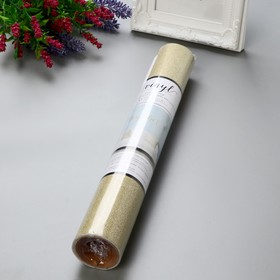 

Клеевой винил American Crafts "Gold Glitter" - 30.5 см х 1.2 м