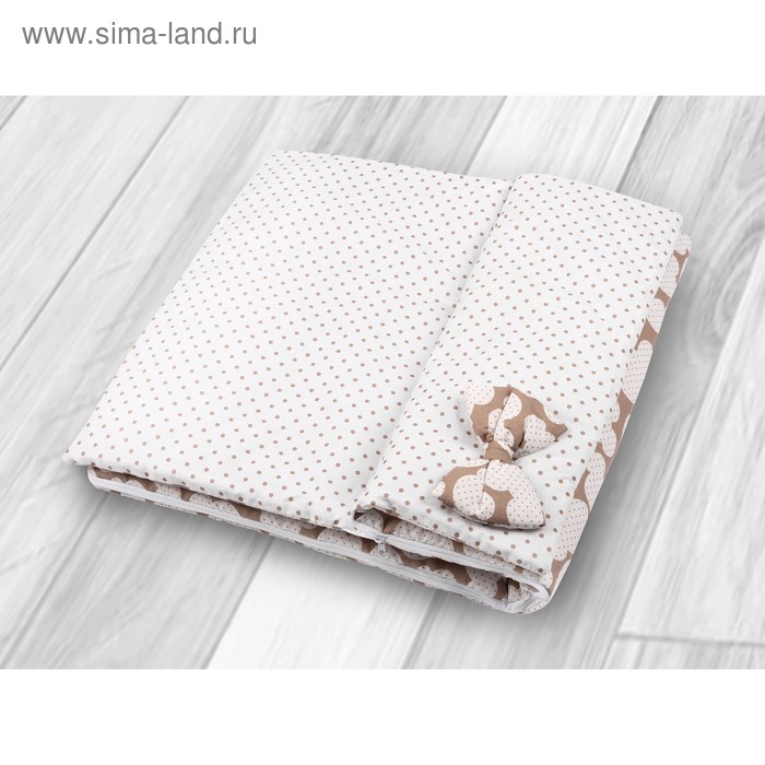цена Спальный мешок Magic sleep, размер 47 × 100 см, принт мышонок, цвет кофейный