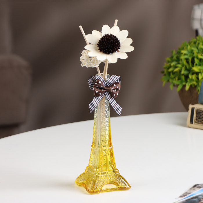 фото Набор подарочный "париж":ваза,свечи,аромамасло апельсин,декор,"богатство аромата"