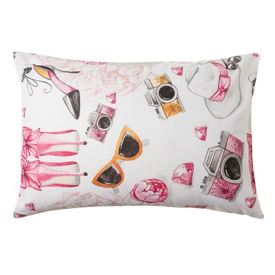 Наволочка 50*70 Этель "Гламур", бязь, 125 гр/м2,100% хлопок