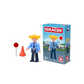 

Игрушка «Женщина-полицейский», с аксессуарами, 8 см