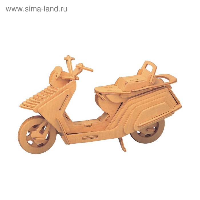 Модель деревянная сборная «Мотороллер»