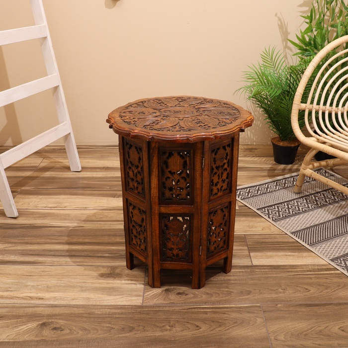 

Стол "Счастье" дерево 45х45х51 см