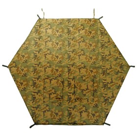 Пол для зимней палатки, 6 углов, 180 × 180 см, цвета микс Ош