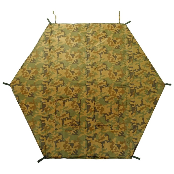 Пол для зимней палатки, шестиугольник, 180 х 180 см, МИКС цена и фото