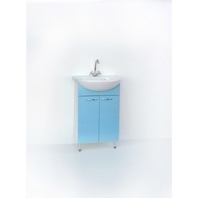 

Тумба с раковиной Престиж 55 (голубая)