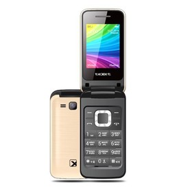 

Сотовый телефон Texet TM-204, цвет шампань
