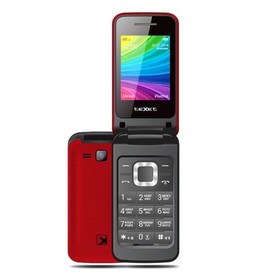 

Сотовый телефон Texet TM-204, красный