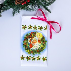 

Мешок новогодний "Дубовый лист", с лентой, габардин, 16х30 см , 700 гр,