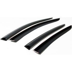 

Дефлекторы окон, AutoFlex, Hyundai Solaris 2011-2017, литьевой ПММА, 4 шт., 823302