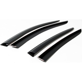 

Дефлекторы окон, AutoFlex, Nissan Qashqai 2007-2014, литьевой ПММА, 4 шт., 841307