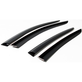 

Дефлекторы окон, AutoFlex, Skoda Rapid 2014-н.в., Volkswagen Polo 2020-н.в., литьевой ПММА, 4 шт., 851301