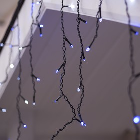 

УЦЕНКА БАХРОМА уличная, УМС, Ш:3м, В:0.6м, Н.Т. 3W LED-160-220V, БЕЛО-СИНИЙ
