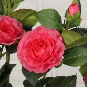 

Дерево искусственное "Куст розы" 120 см, малиновый