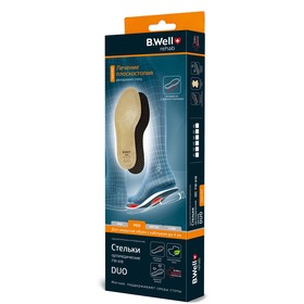 

Стельки ортопедические B.WELL DUO, FW-618, размер 40