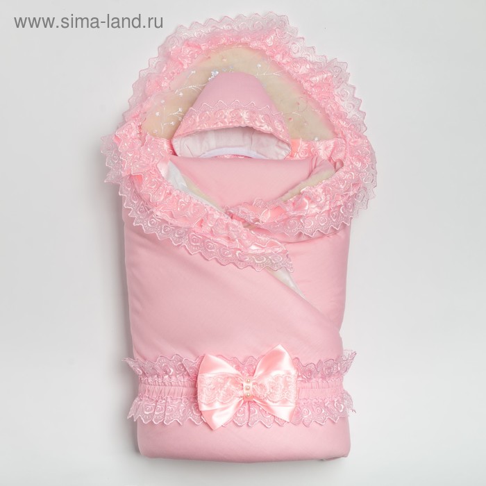 Комплект для новорожденного, цвет розовый