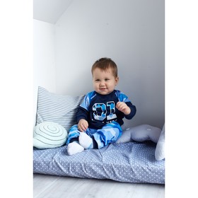 

Джемпер Крошка Я "Little hero", синий, 30 р, 98-104 см