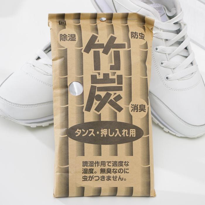 Поглотитель влаги и запахов для обуви Kokubo, бамбуковый, 2 шт. по 80 г