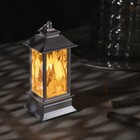 Фигура световая "Серебро фонарик", 13х5.5х5.5 см, от батареек (в компл.), Т-БЕЛЫЙ