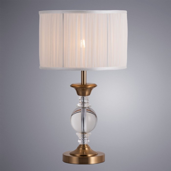 фото Настольная лампа baymont, 60вт e27, цвет медь arte lamp