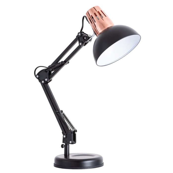 фото Настольная лампа luxo, 40вт e27, цвет чёрный arte lamp