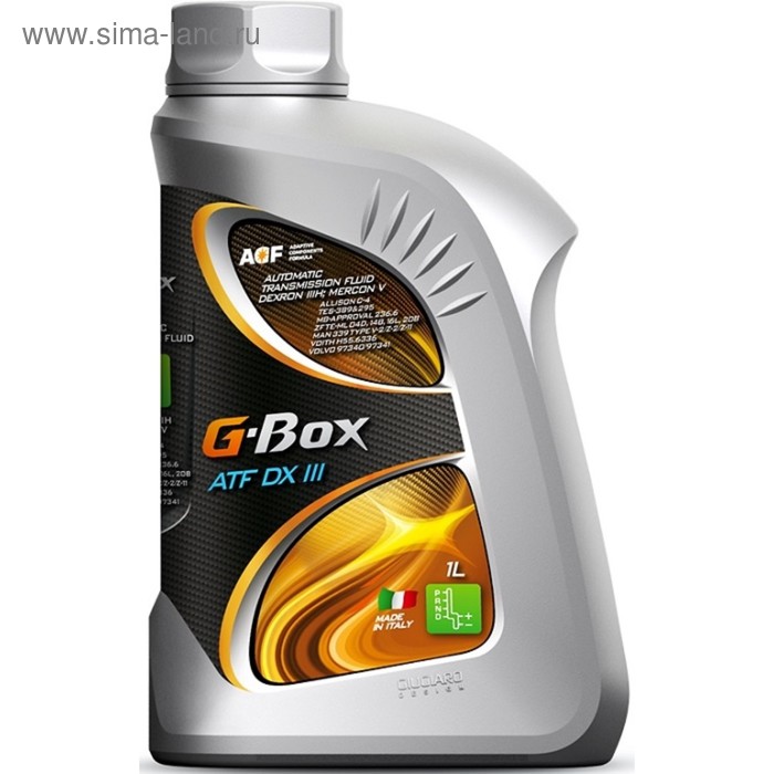 Трансмиссионное масло G-Box Expert ATF DX III, 1 л трансмиссионное масло g box expert atf dx iii 1 л