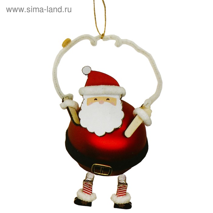 Набор для творчества - создай ёлочное украшение «Дед Мороз на проволочке»