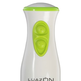 

УЦЕНКА Блендер LuazON LBR-25, погружной, 300 Вт, 2 скорости, бело-зеленый