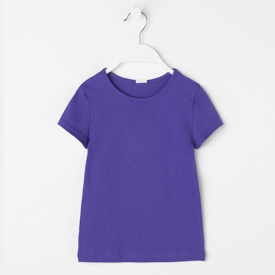 Футболка для девочки, цвет фиолетовый, рост 146-152 см