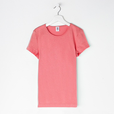 Футболка для девочки, цвет персиковый, рост 146-152 см