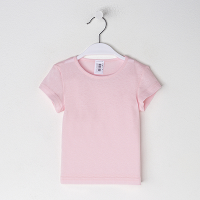 Футболка для девочки, цвет розовый, рост 98-104 см