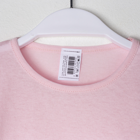 

Футболка для девочки, цвет розовый микс, рост 122-128 см