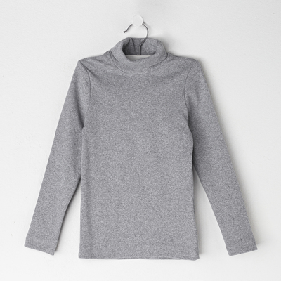 Водолазка детская, цвет серый, рост 122 см