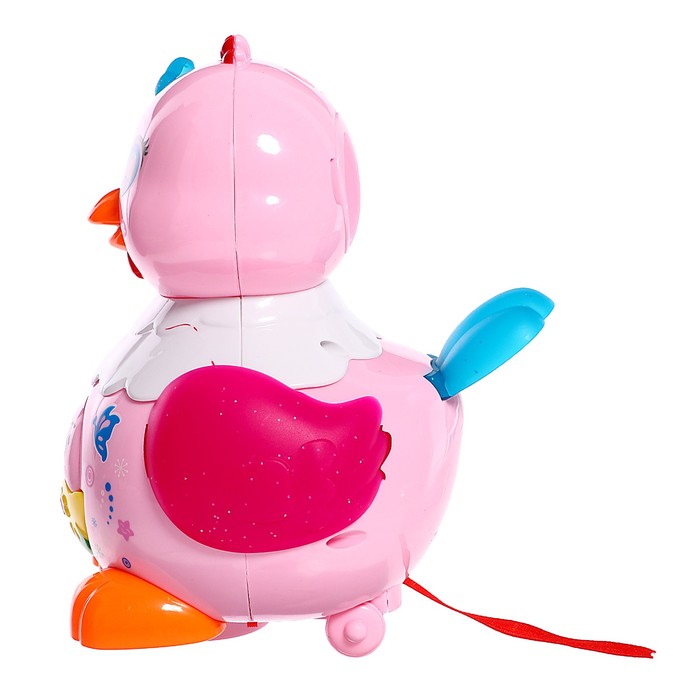 Развивающая игрушка «Курочка», световые и звуковые эффекты, несёт яички, МИКС