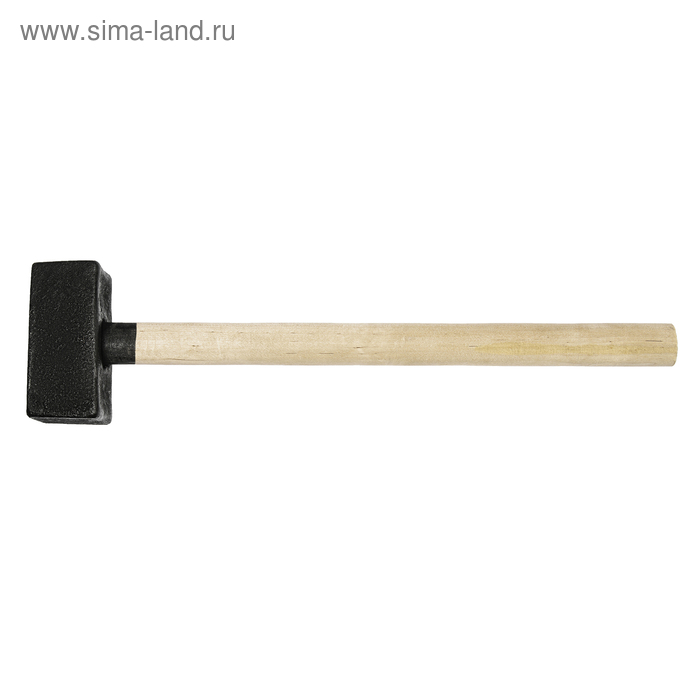 фото Кувалда литая лом, 4 кг, деревянная рукоятка