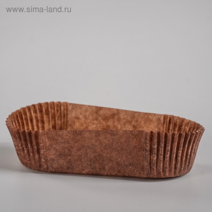

Форма для выпечки коричневая, форма овал, 3,3 х 8,3 х 2,2 см