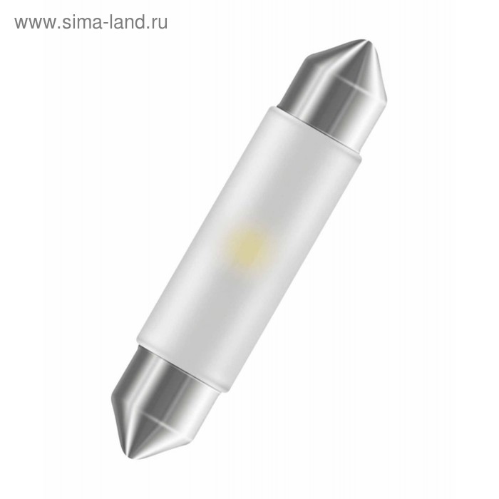 фото Лампа светодиодная osram 12 в, sv8,5-41/11, 0,50 вт, 6000k, cool white, 1 шт