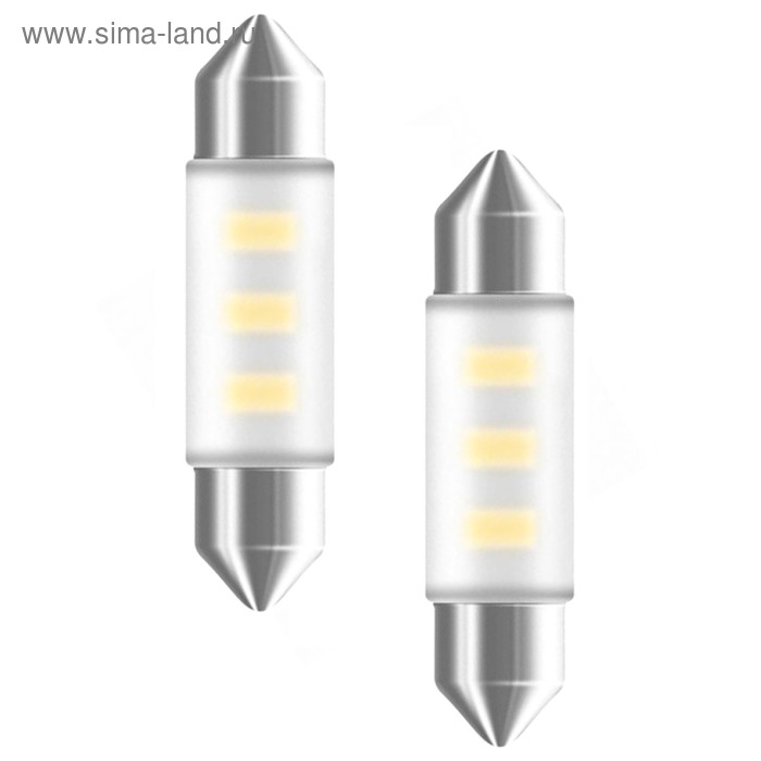 фото Лампа светодиодная neolux 12 в, fest t10,5 12v-led 0,50w (sv8,5-41/11) 6700k, nf6441cw-02b